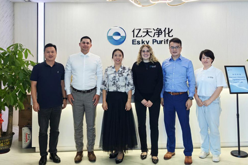 Purafil高層領(lǐng)導(dǎo)一行到訪億天凈化,深化戰(zhàn)略合作